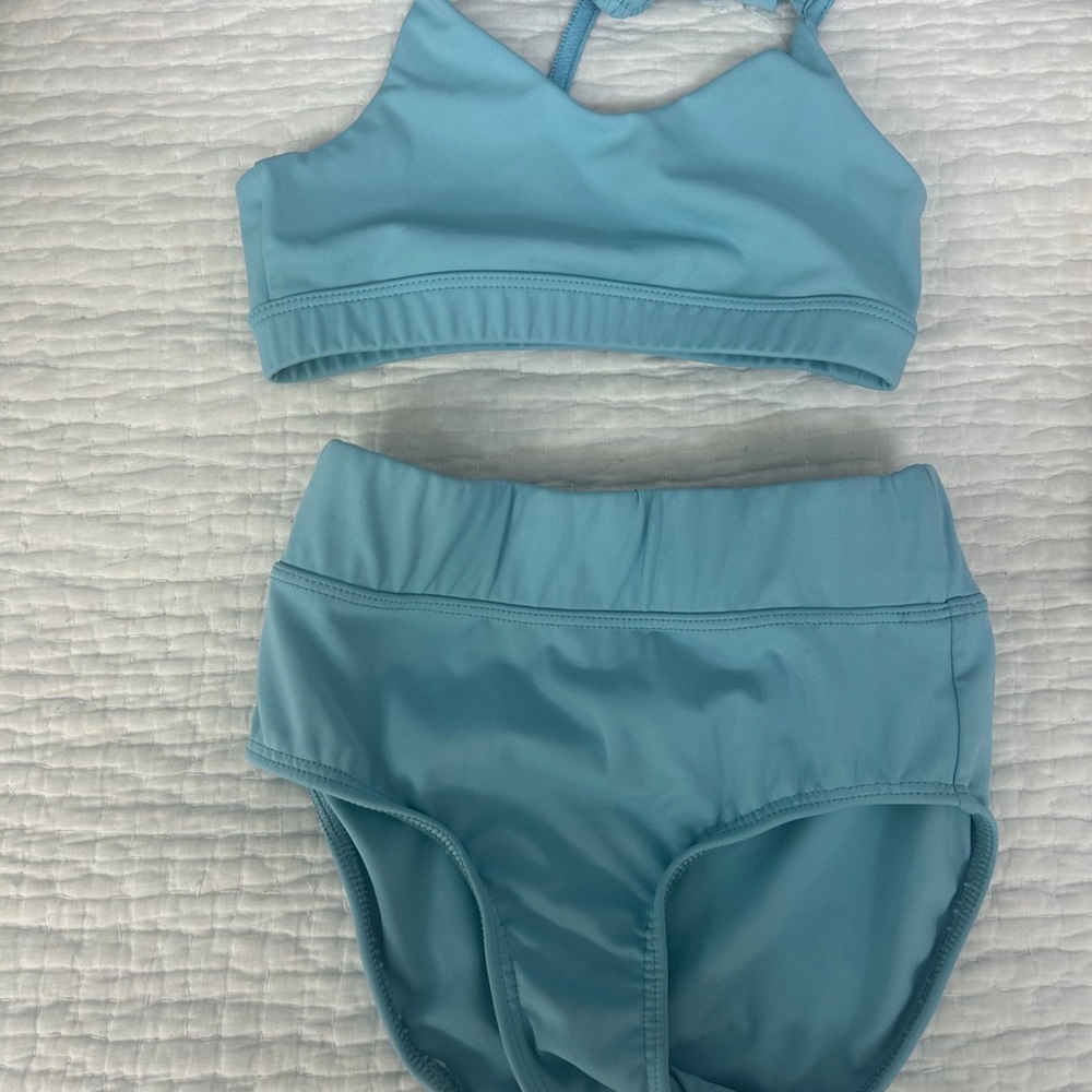 Chic Kids Bikini Set in Aqua